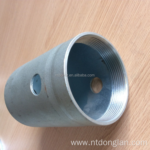 W80 steel cap for gas cylinder